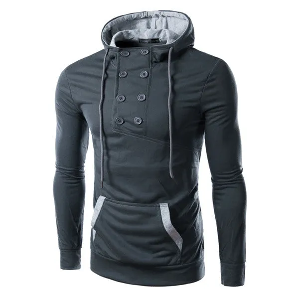 Clothing Winter Casual Hoodies Mens Cotton Fashion Men's Warm Hoodies Sweatshirts Suit Hoody Jacket M-2XL BW1809