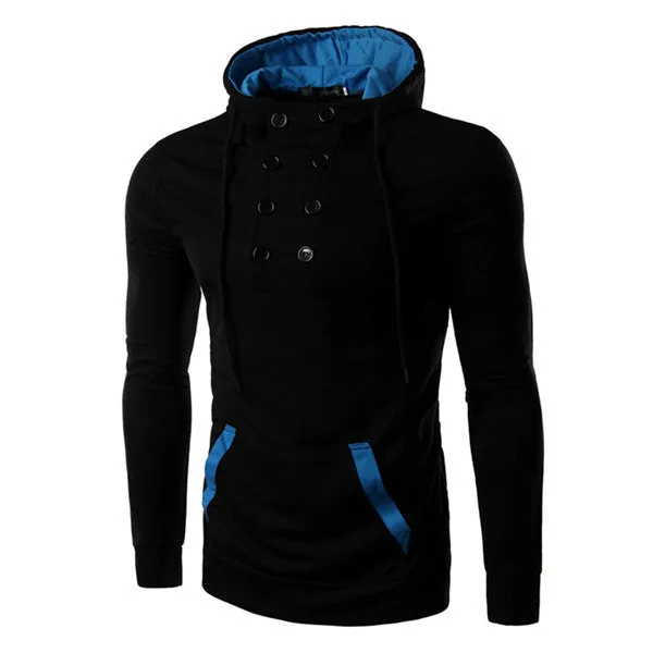 Clothing Winter Casual Hoodies Mens Cotton Fashion Men's Warm Hoodies Sweatshirts Suit Hoody Jacket M-2XL BW1809