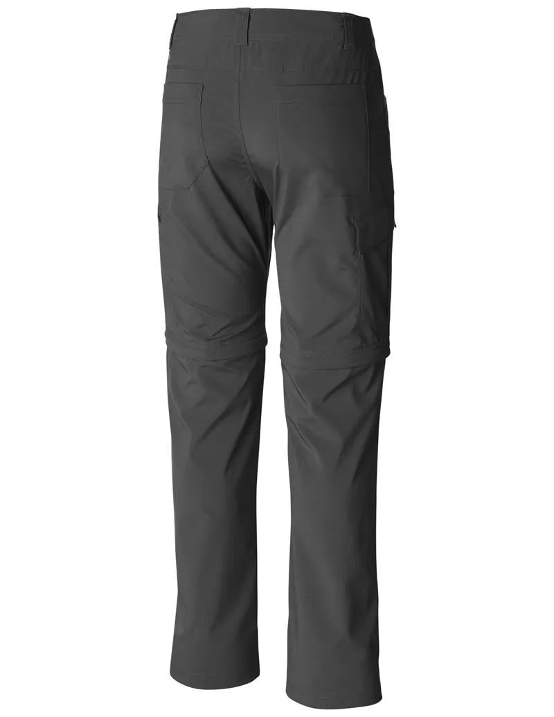 Columbia Men Grey Silver Ridge Stretch Convertible Pant