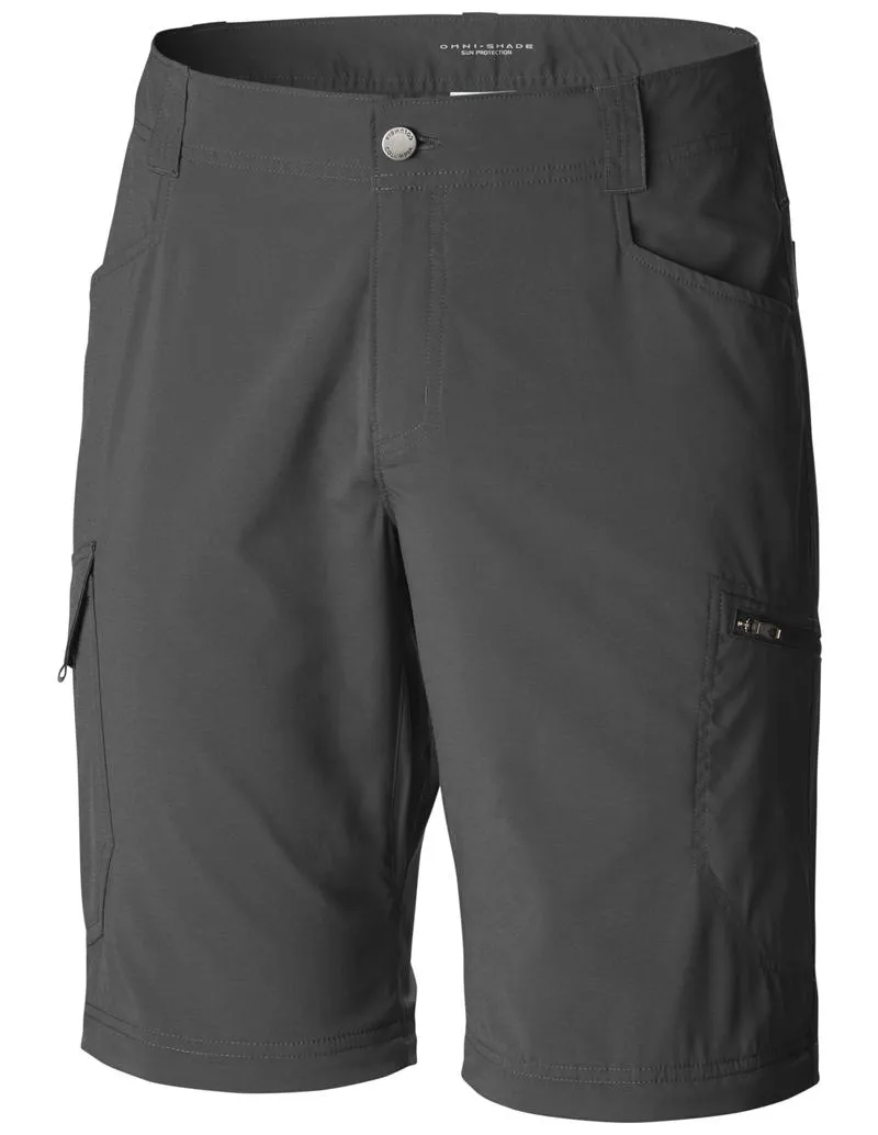 Columbia Men Grey Silver Ridge Stretch Convertible Pant