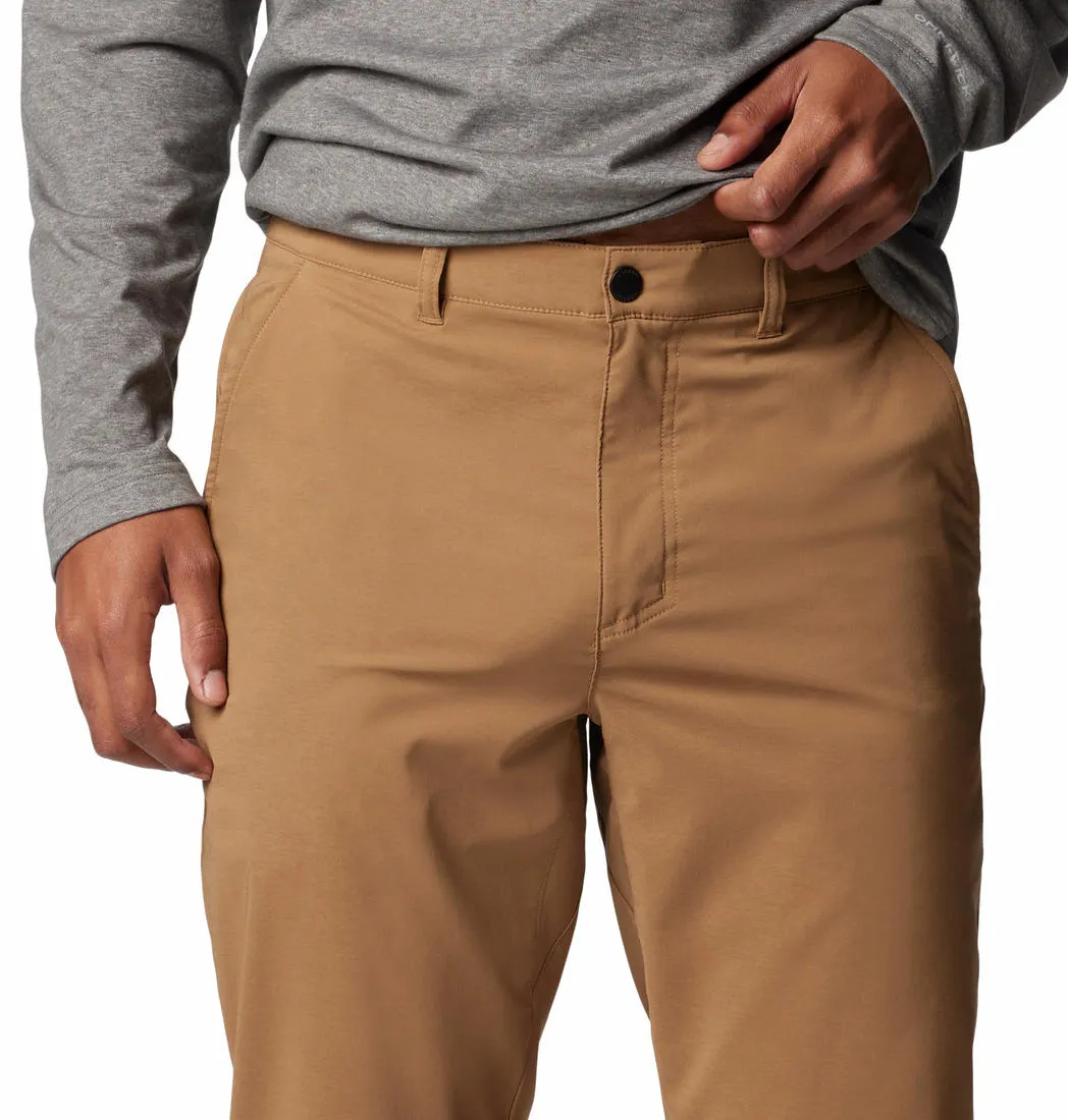 Columbia Mens Brown Sage Peak Chino Pant