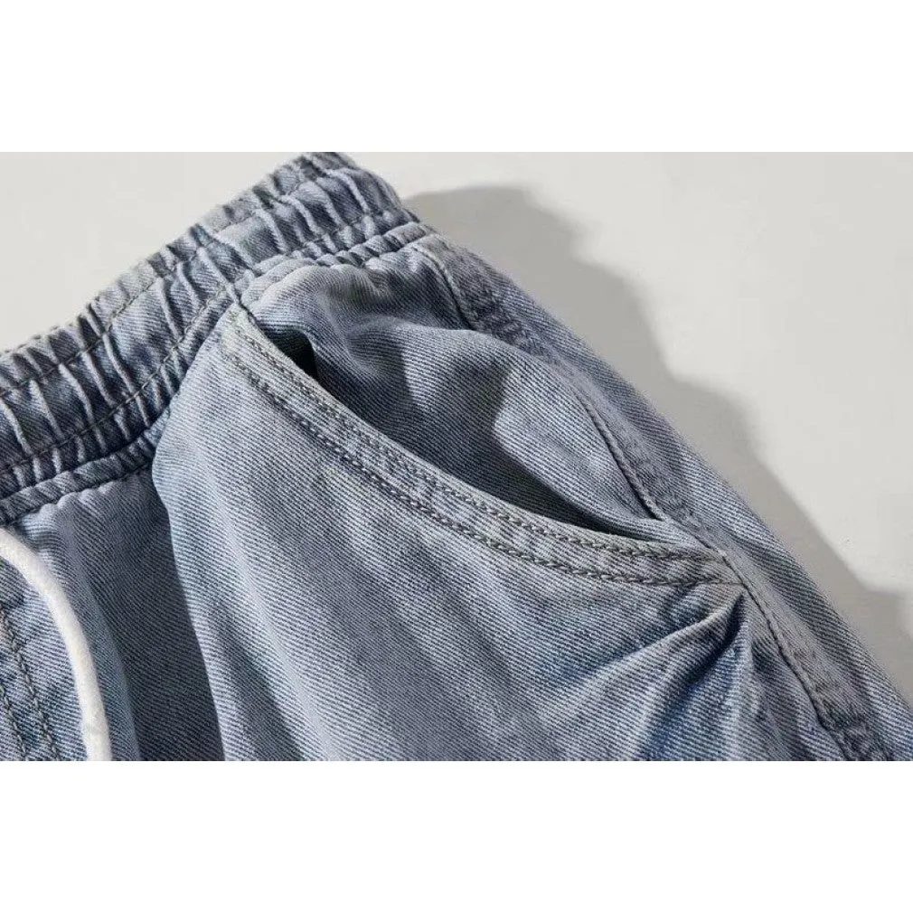 ContiNent 33 Streetwear Hip Hop Cargo Pants Men&#39;s jeans Cargo Pants Elastic Harun pants Joggers Pants In Autumn and Spring Men Cloth