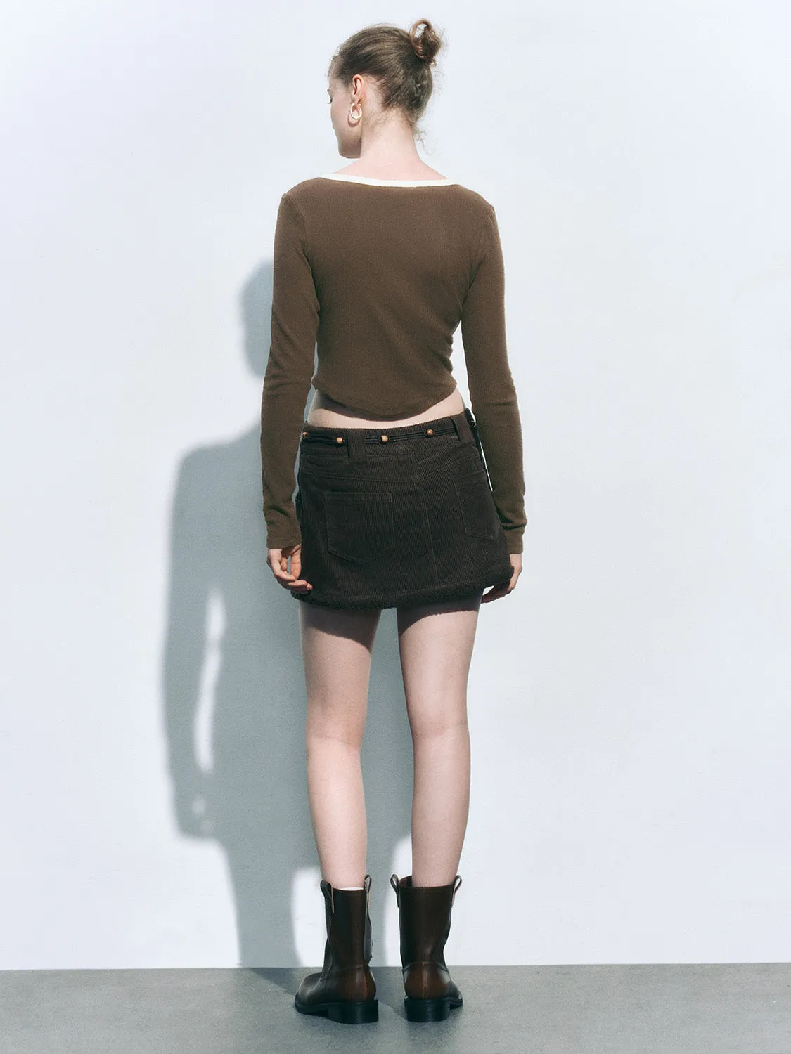 Cropped Skinny T-Shirts