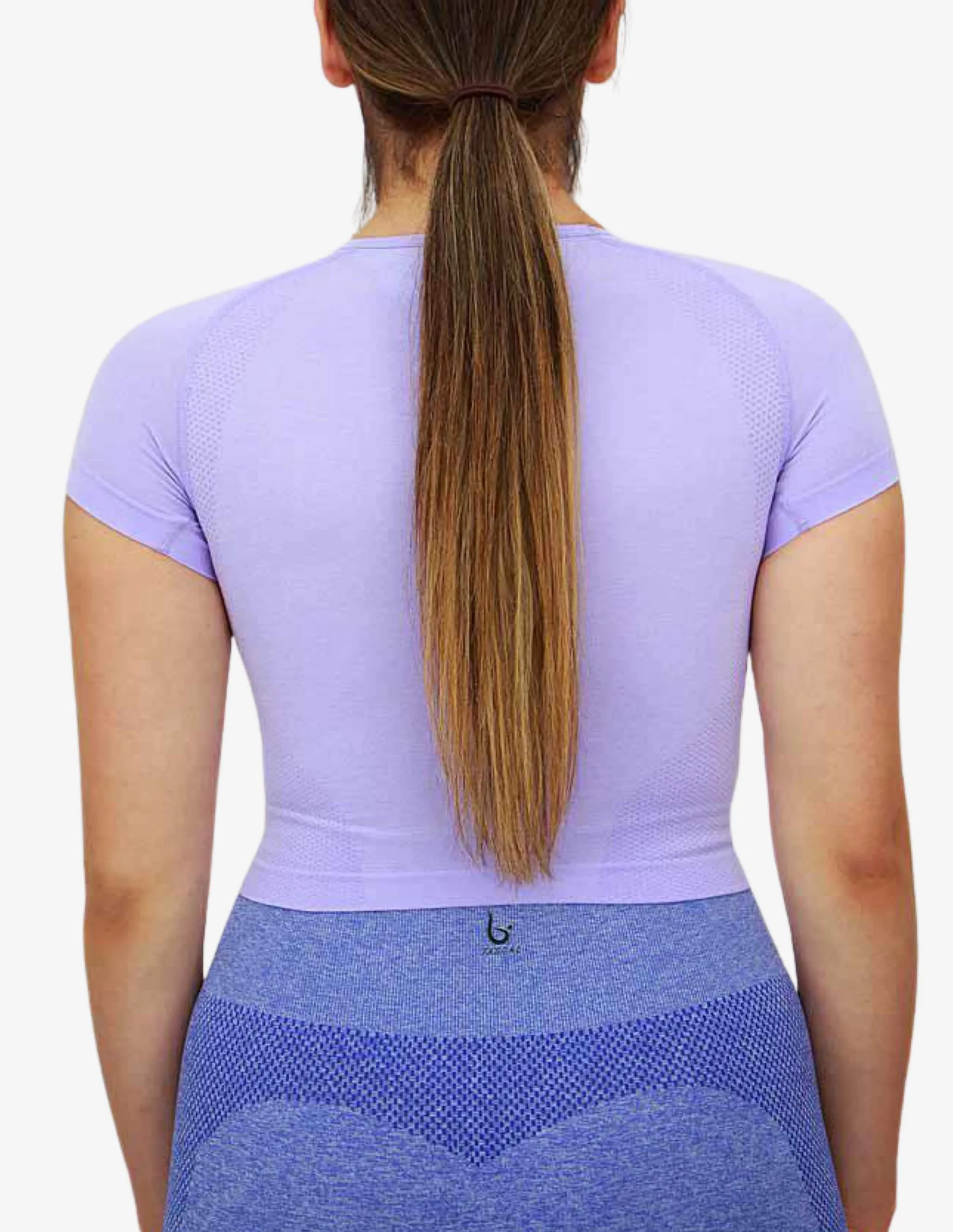Cropped T-Shirt - Purple