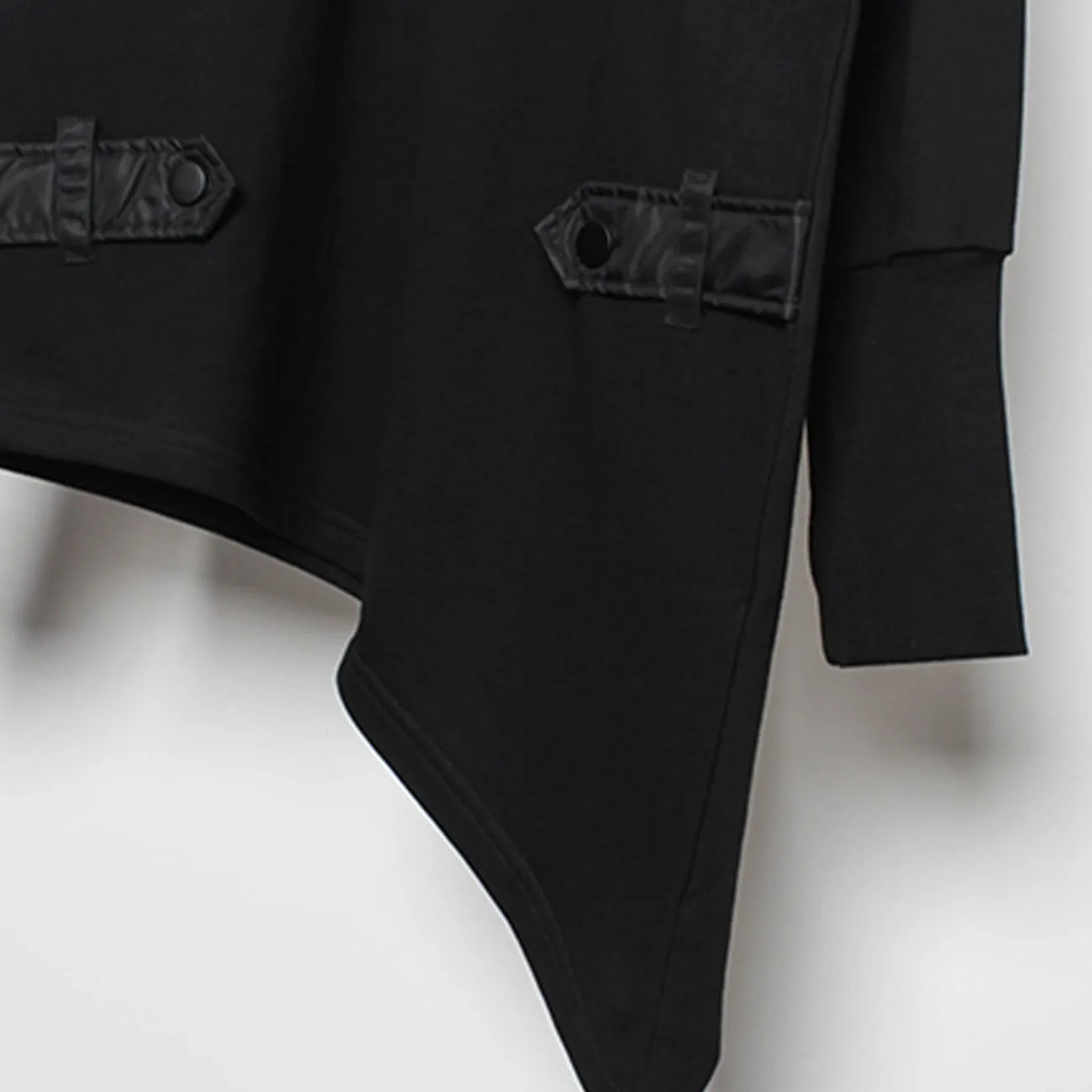 Dark Function Asymmetric Patchwork Sweatshirt