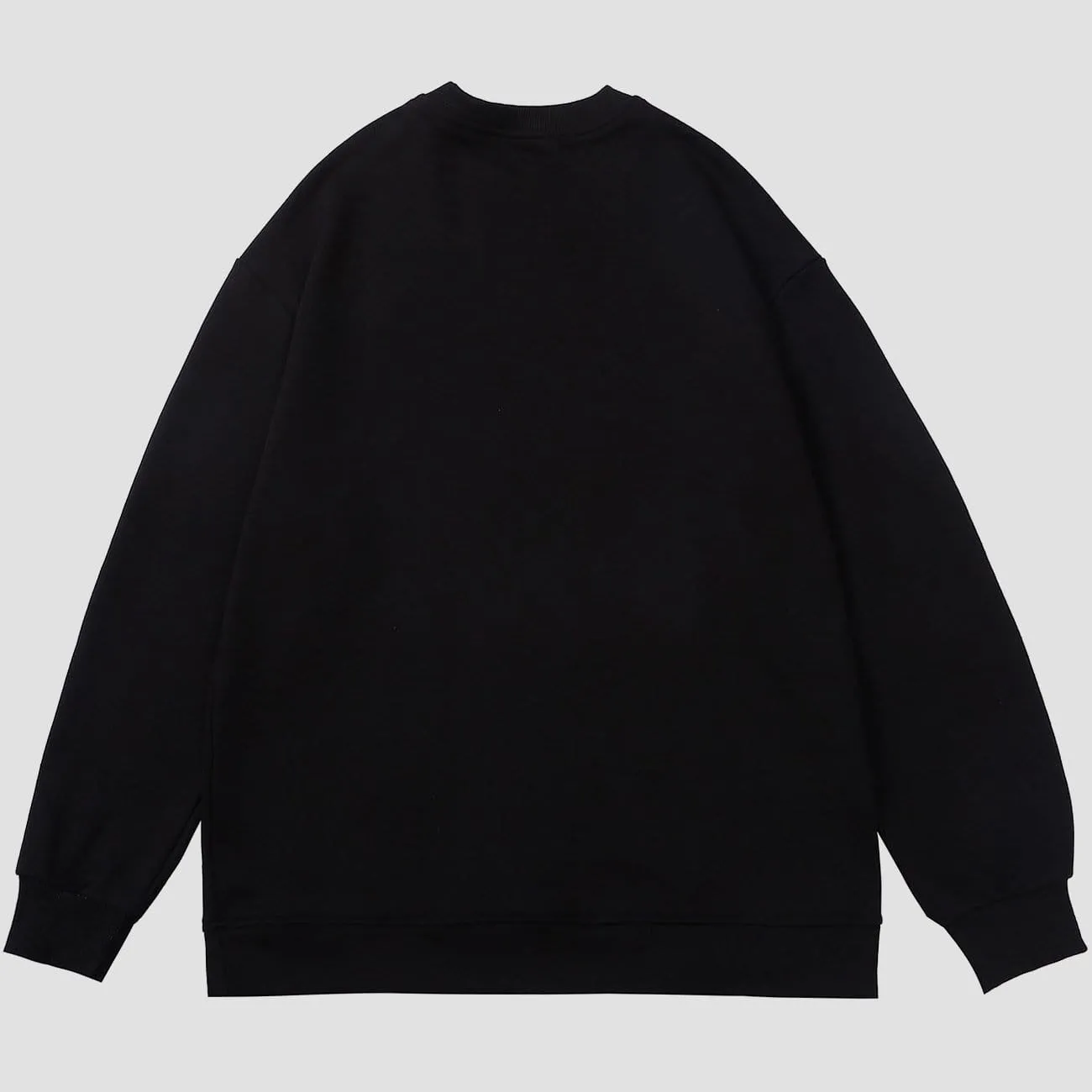 Dark Patchwork Chain Sweatshirt