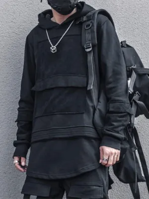 Dark Patchwork Hoodies