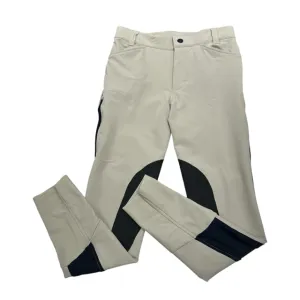 Decathlon Breeches Girl's Tan Riding Pants Size 12