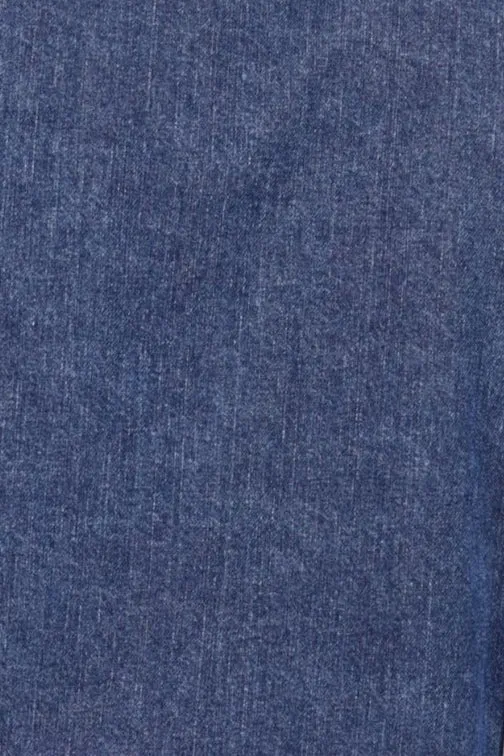 Deep Space Blue Denim Trucker Jacket