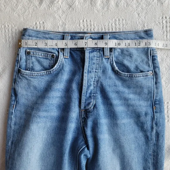 Denim Forum The Arlo Hi-rise Straight Jean High-rise Classic Cotton Jeans
