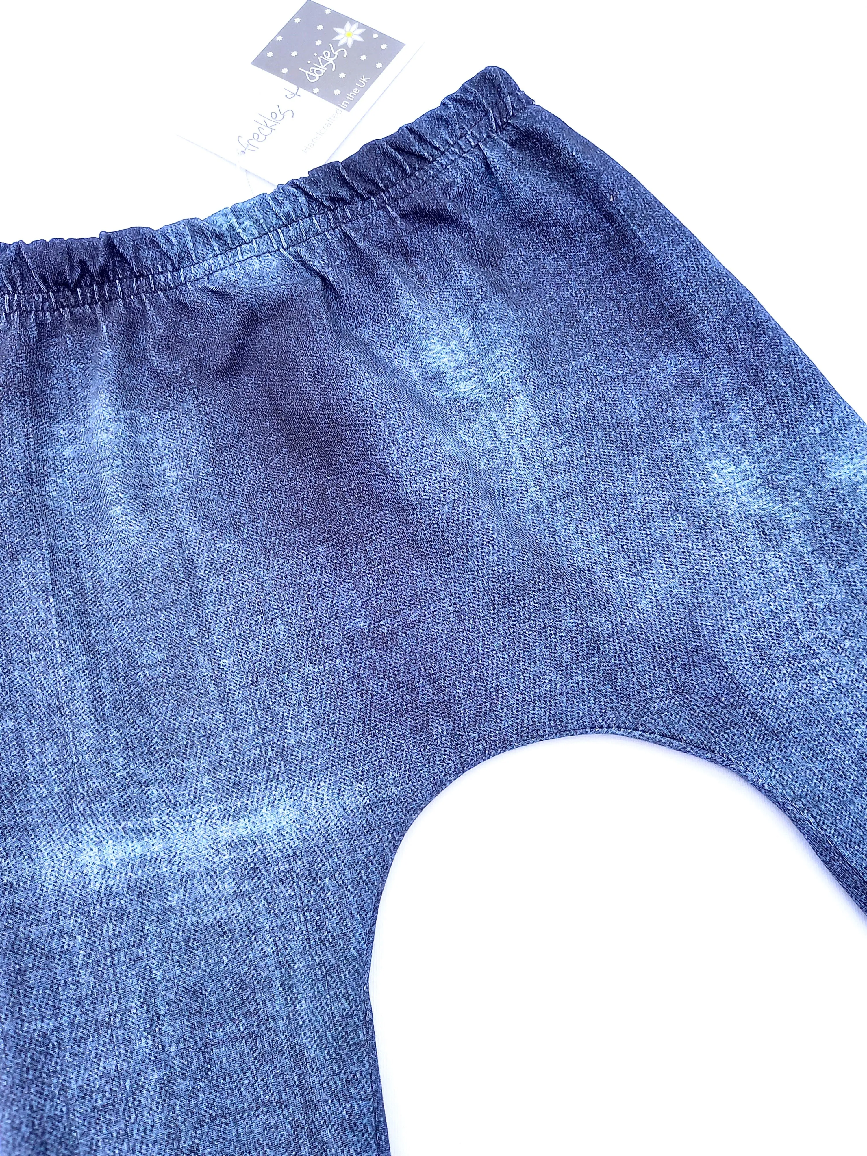 Denim Jersey  leggings