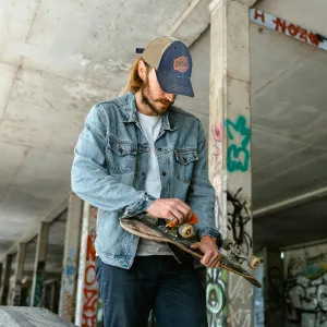 Denim Patch Hat
