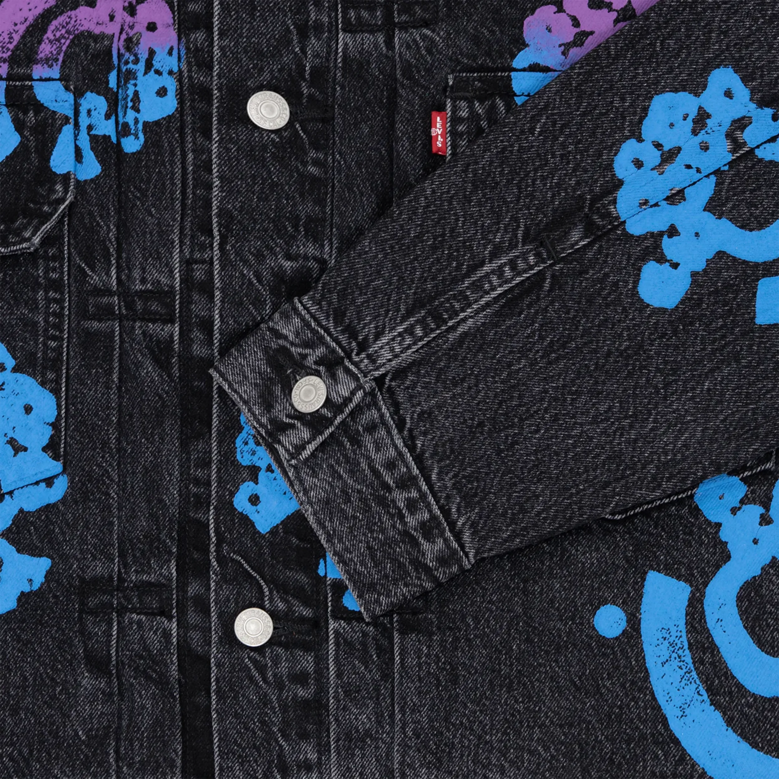 Denim Tears Bstroy Type-2 Denim Jacket Washed Black
