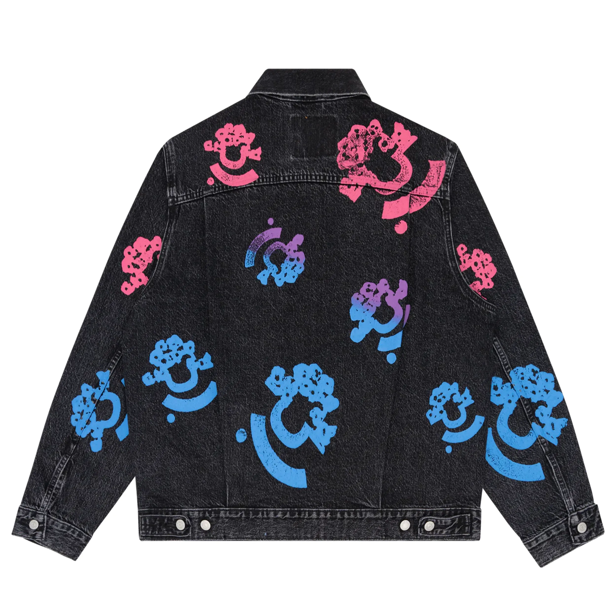 Denim Tears Bstroy Type-2 Denim Jacket Washed Black