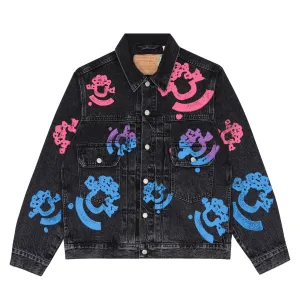 Denim Tears Bstroy Type-2 Denim Jacket Washed Black