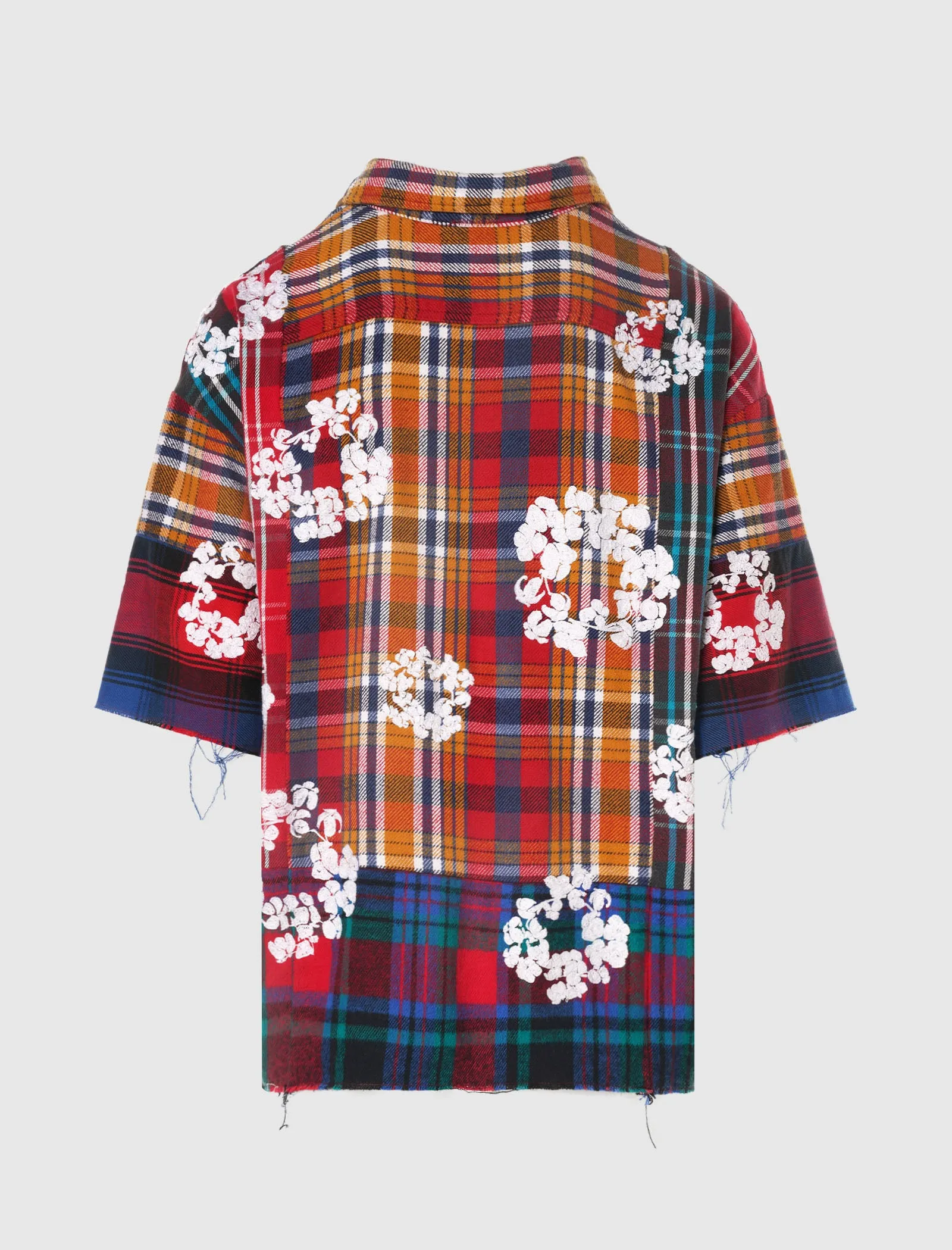 DENIM TEARS CHECK SHORT SLEEVE SHIRT