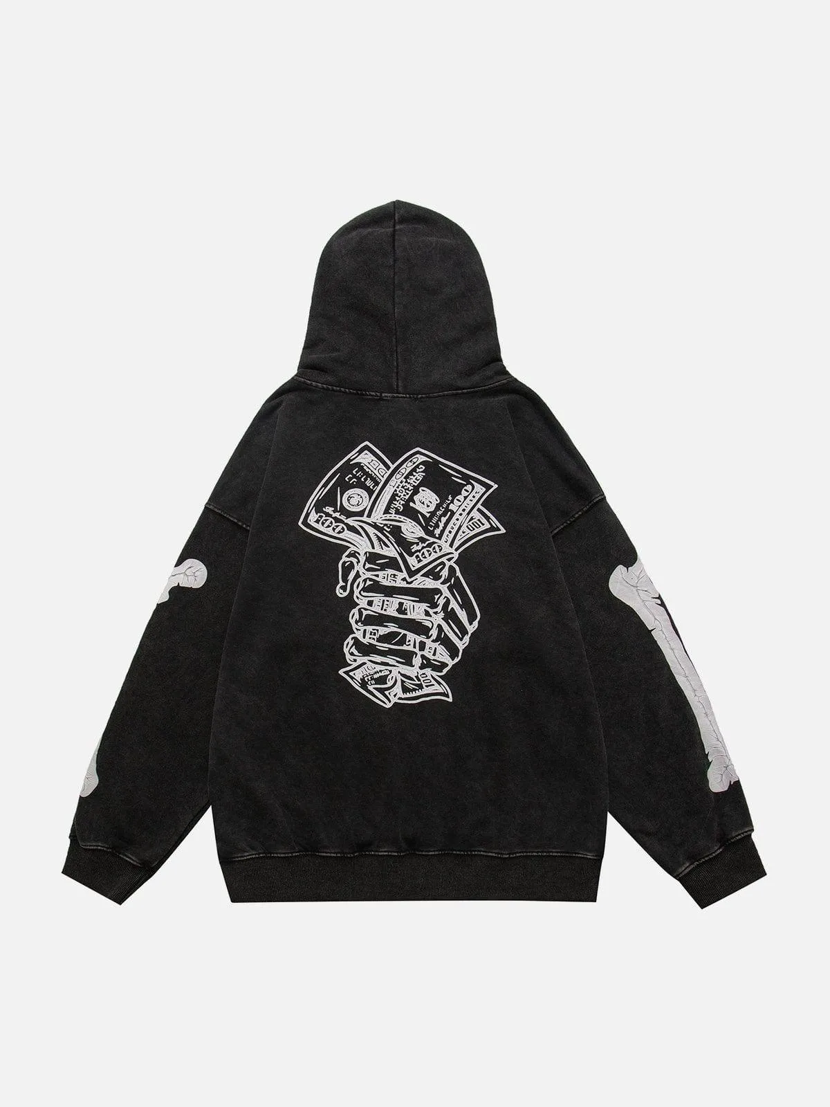 Detachable Face Masks Hoodie