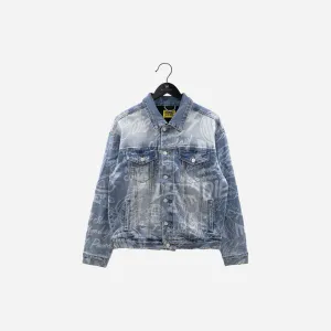 Diet Starts Monday Scribbled Denim Trucker Jacket DSM-SPR23-28