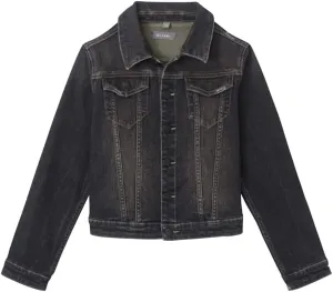 DL1961 Boys' Big Kid Manning Trucker Jacket, Rowdy, S