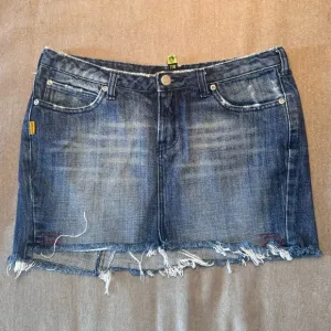 Dollhouse Y2K Denim Mini Skirt