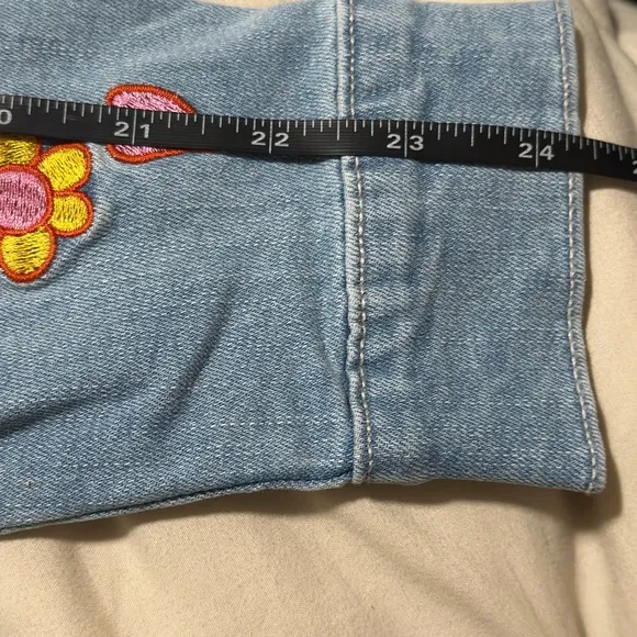 Dolls Kill X Sugar Thrillz Cropped Outta Sight Trucker Jean Jacket