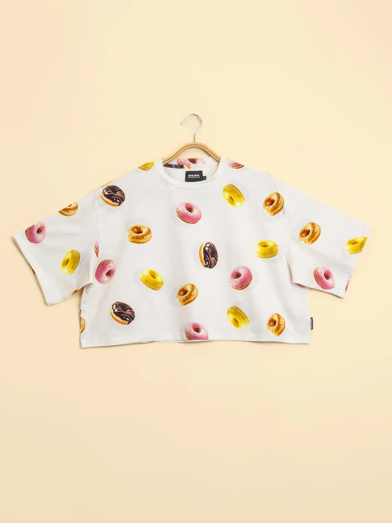 Donuts Cropped T-shirt Dames