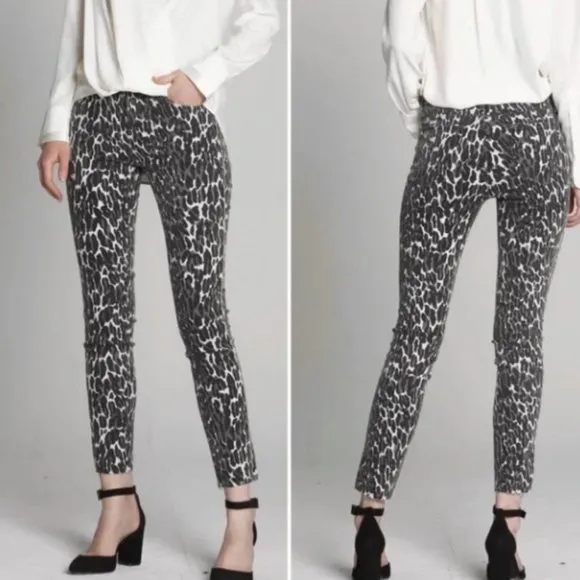 Driftwood Jackie Leopard Print Jeans