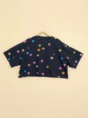Drop It Cropped T-shirt Dames