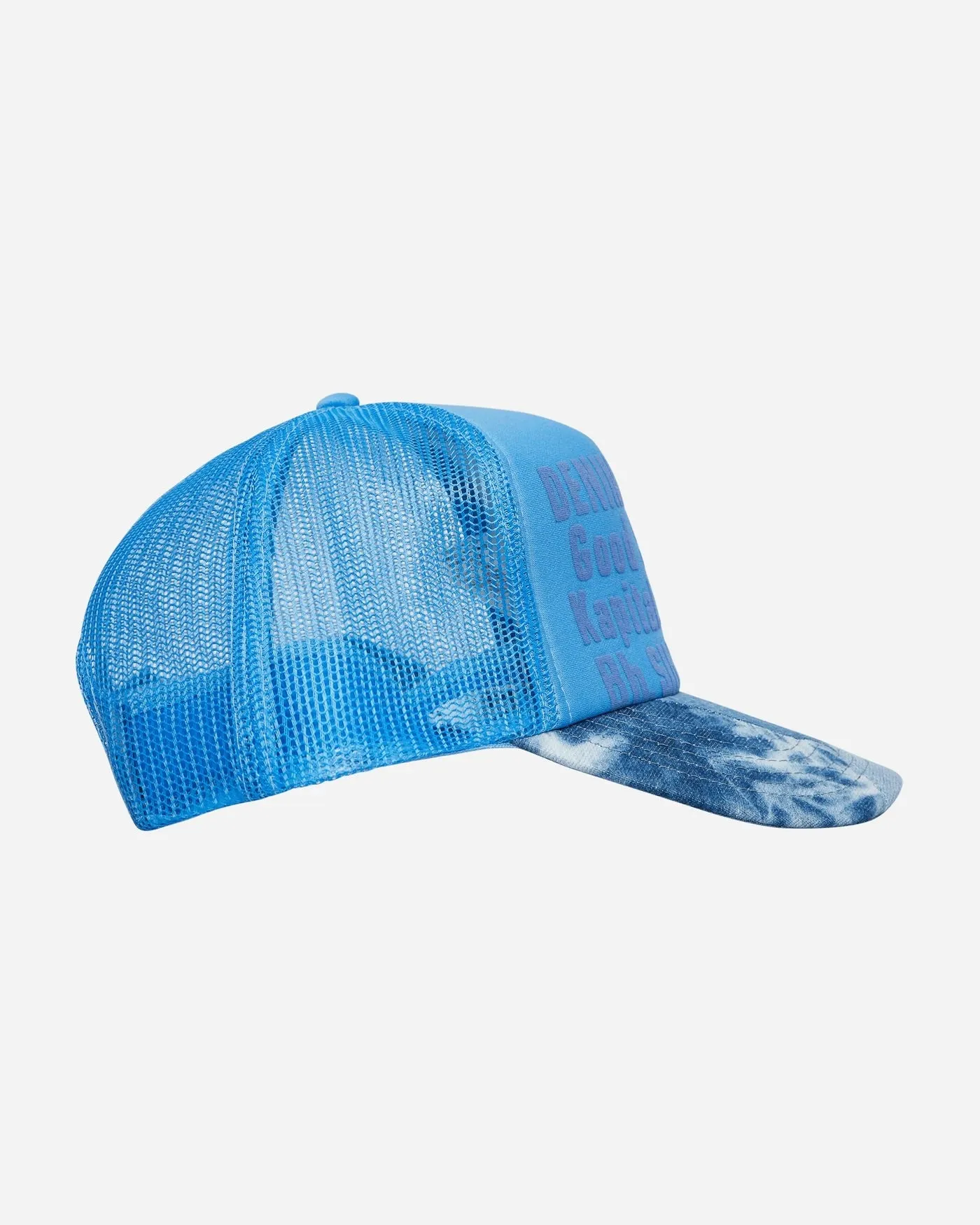 DS! Kapital Denim Repair Patchwork Trucker Mesh Cap