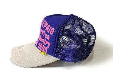 DS! Kapital Kountry Denim Repair PT 2Tone Mesh Trucker Cap Hat