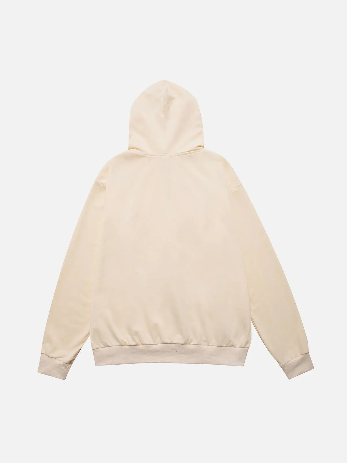 Embroidery Letters Hoodie