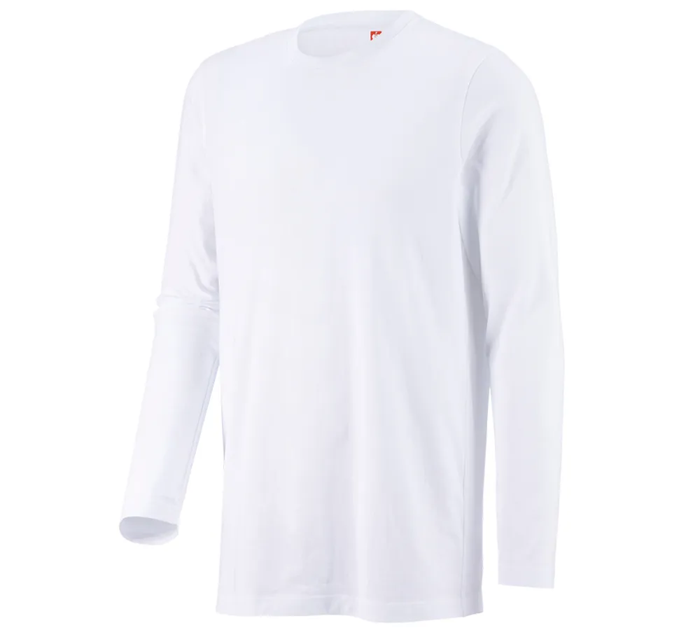e.s. majica z dolgimi rokavi cotton, long fit