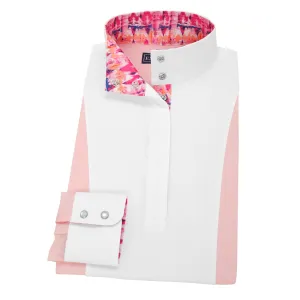 Essex Classics Girls Tie Dye Pink Luna Performance Show Shirt
