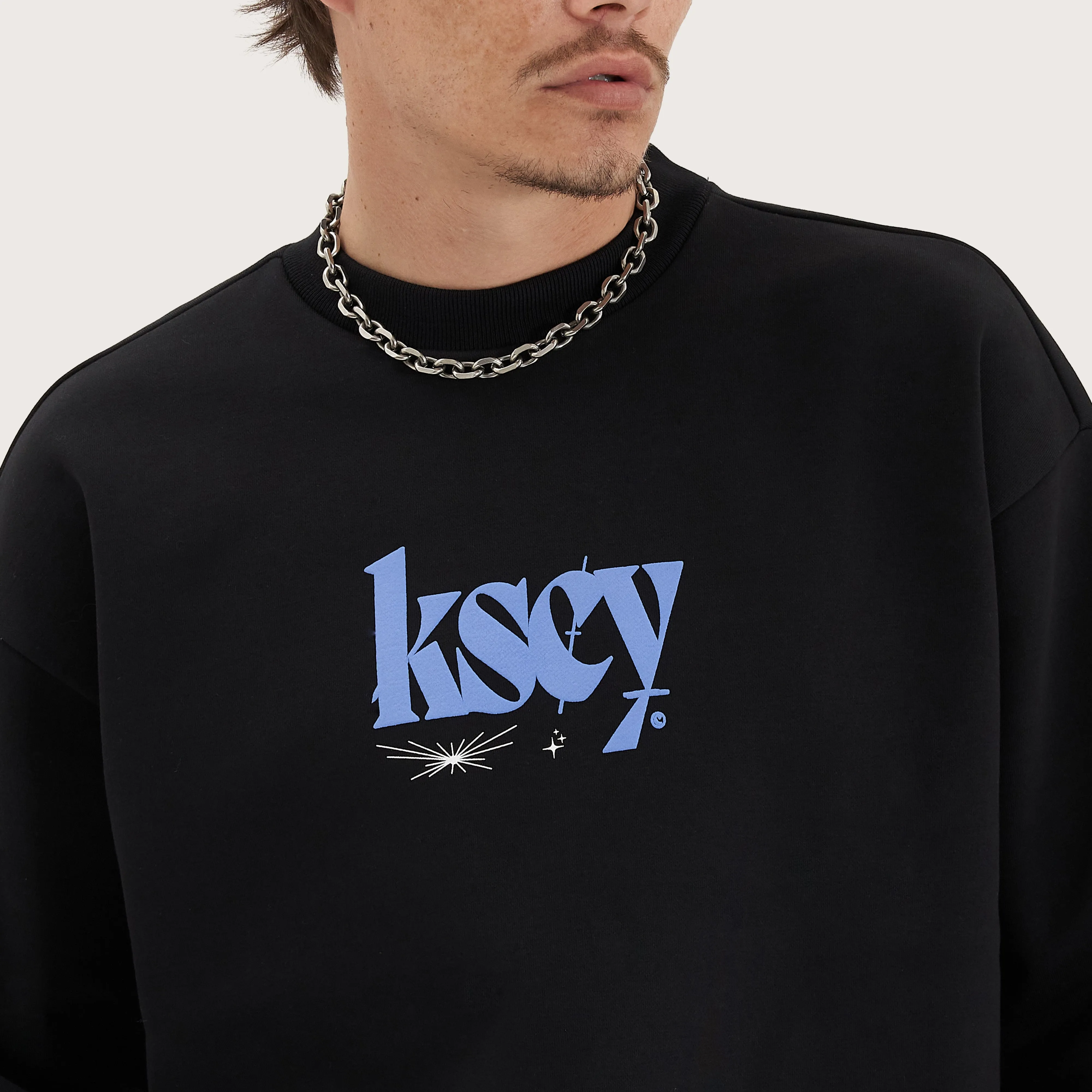 Evolved Heavy Relaxed Sweater Jet Black