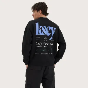 Evolved Heavy Relaxed Sweater Jet Black