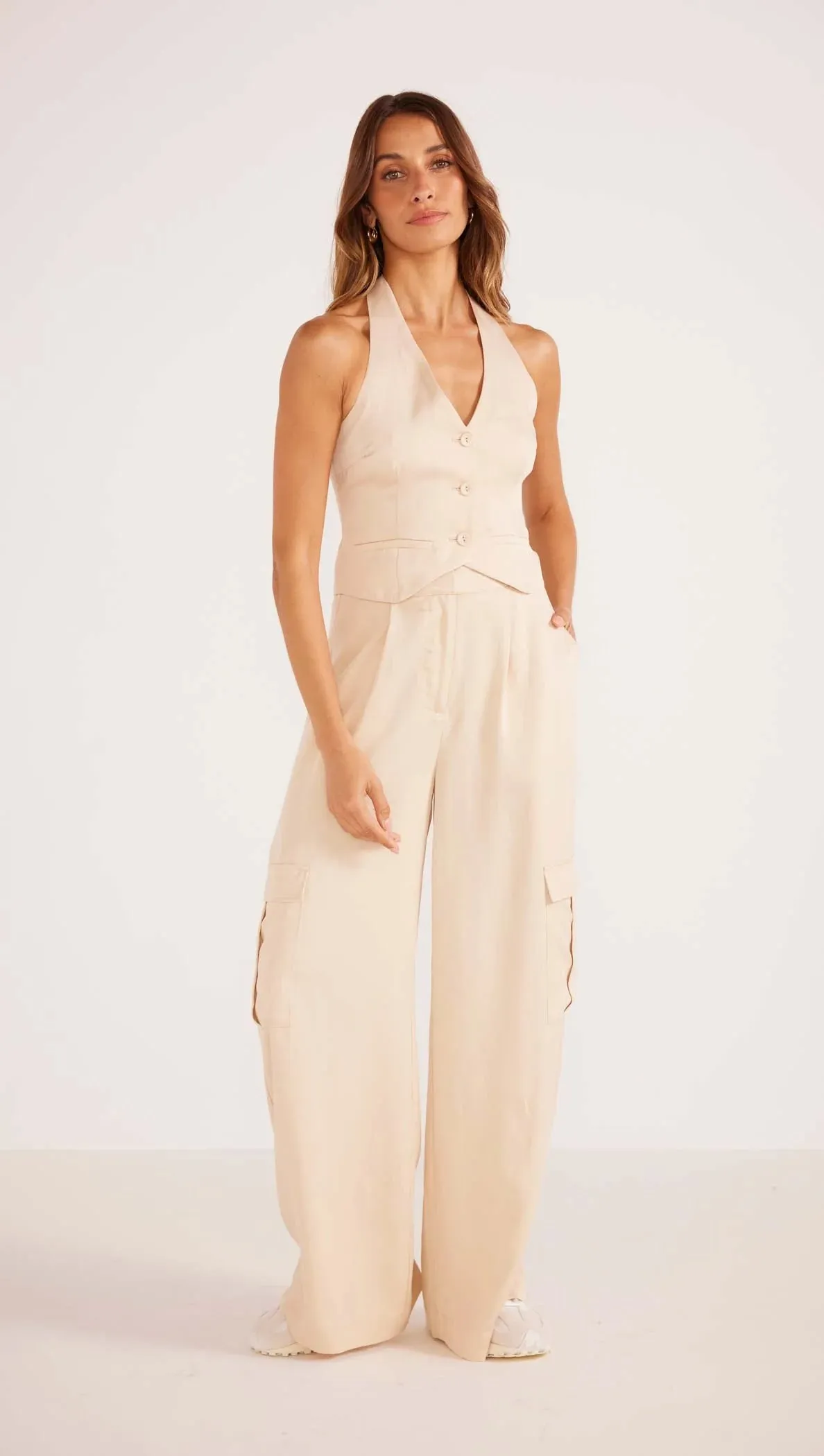 Fabella Cargo Pants | Mink Pink
