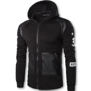 Fashion Mens Hoodies And Sweatshirts Oversized Hombre Hip Hop Men Hooded Sweatshirt Plus Size 3XL Hoodies Zipper Streetwear