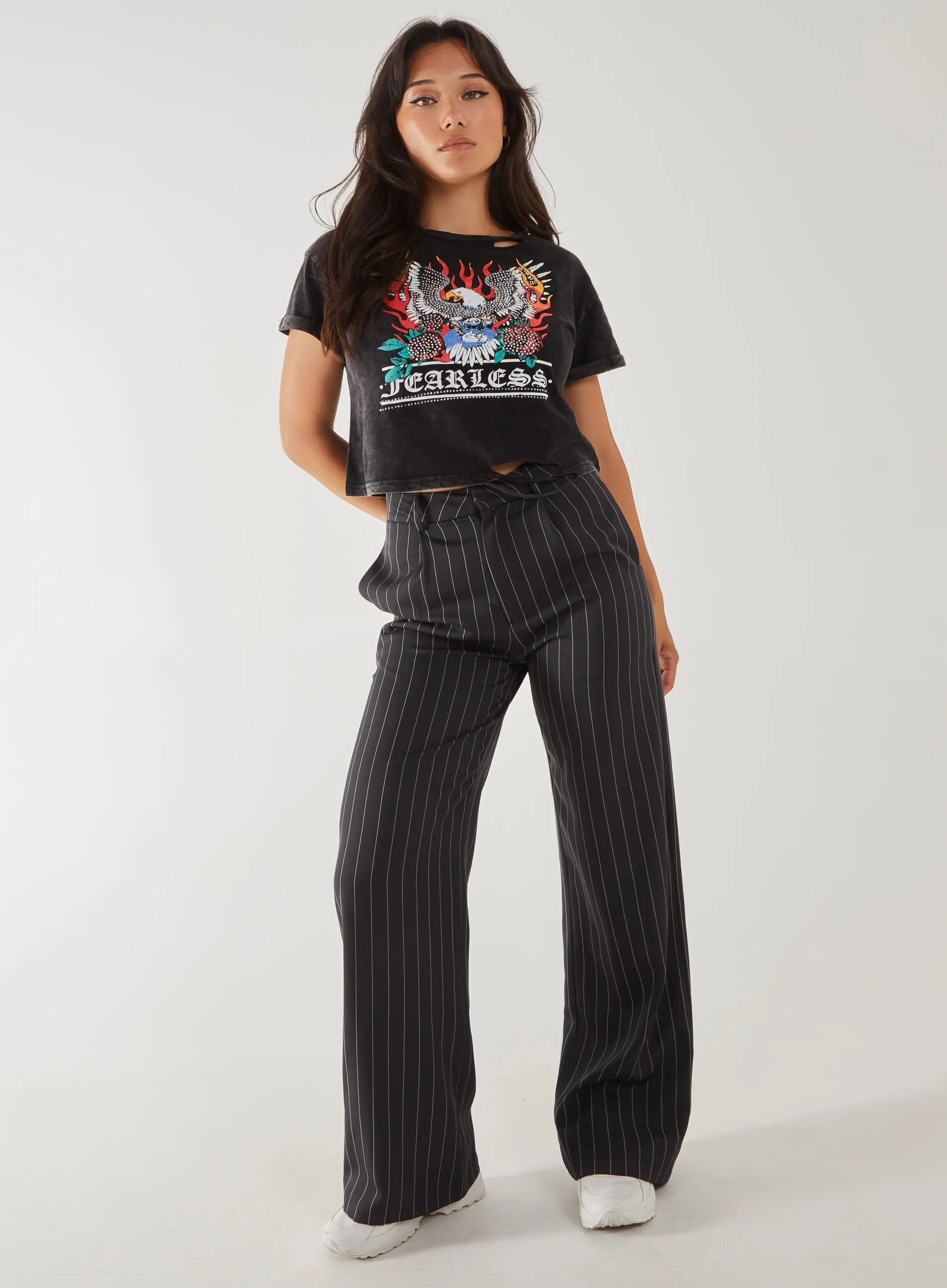Fearless Cropped T-Shirt