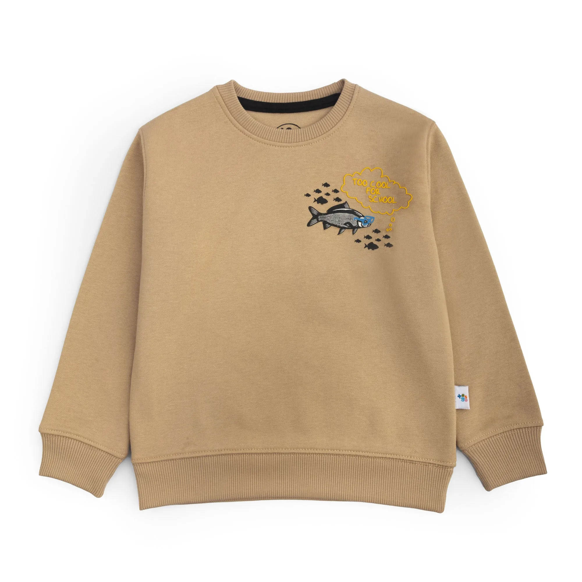 Fish Graphic Sweatshirt