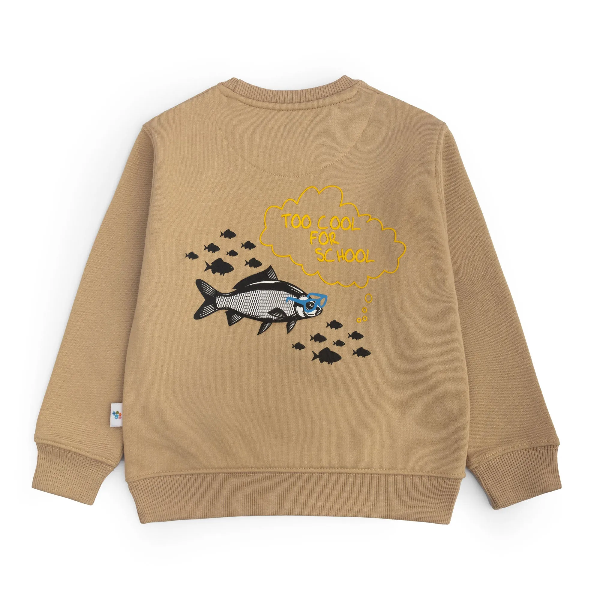 Fish Graphic Sweatshirt