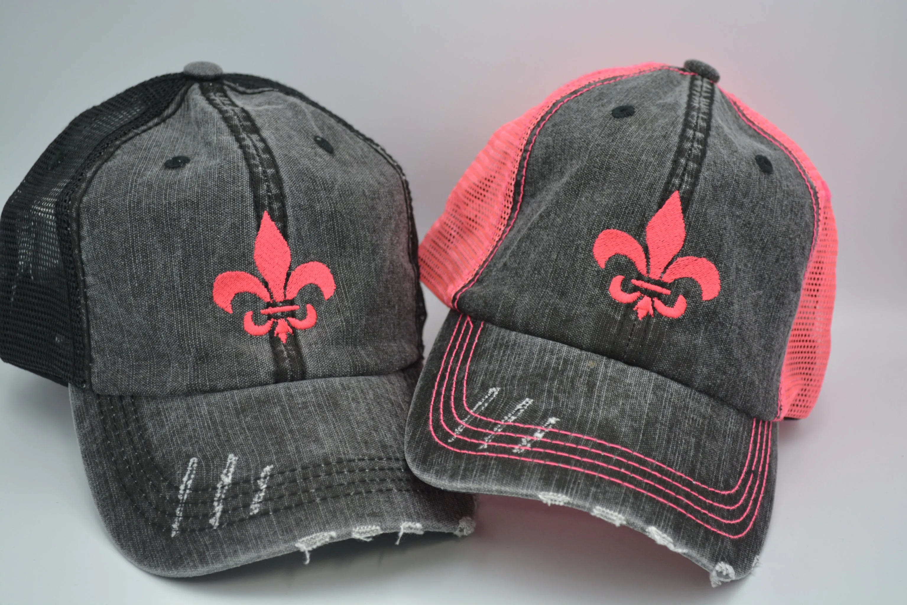 Fleur De Lis Trucker Hat
