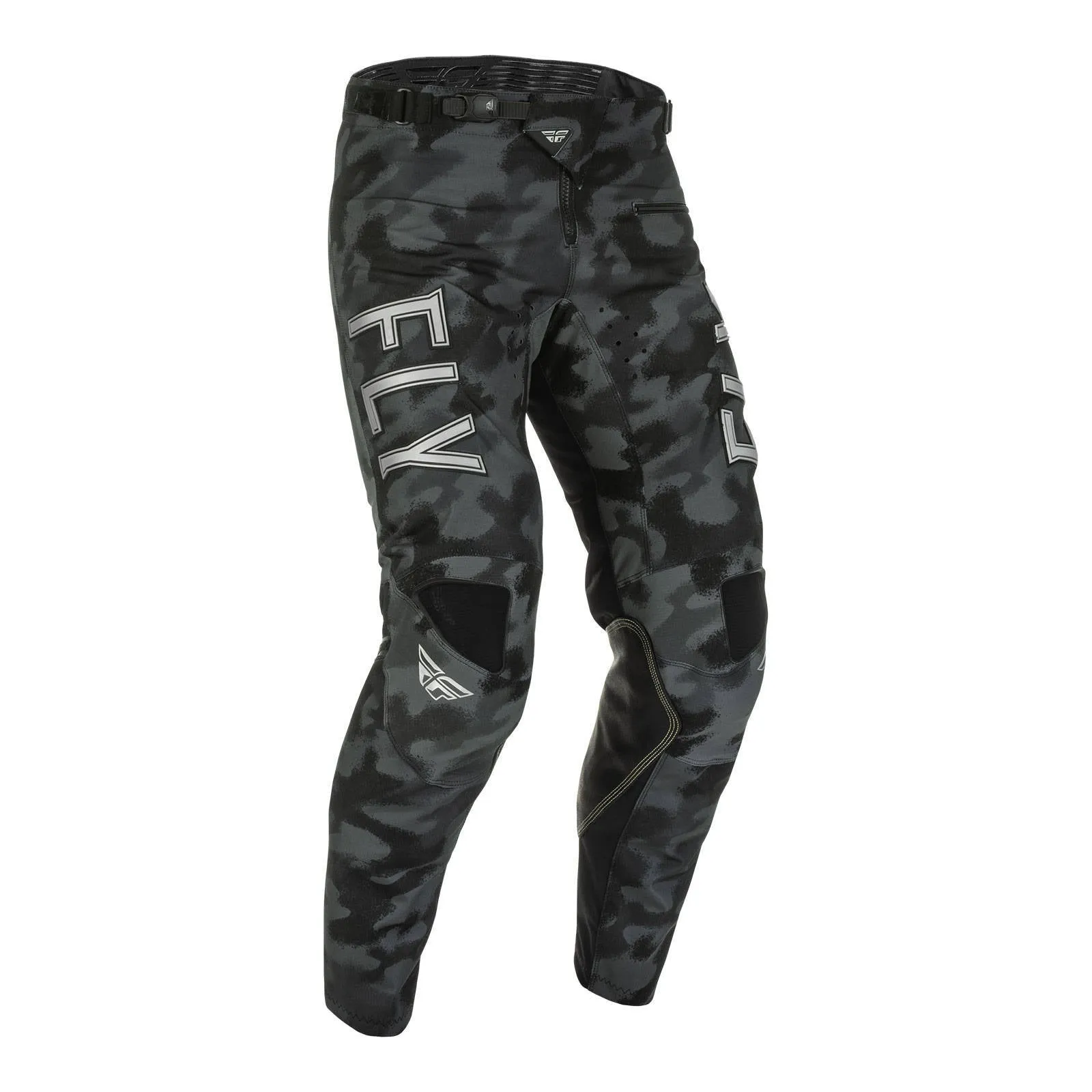 Fly Racing 2022 Kinetic Special Edition Tactic Pant - Black / Grey Camo