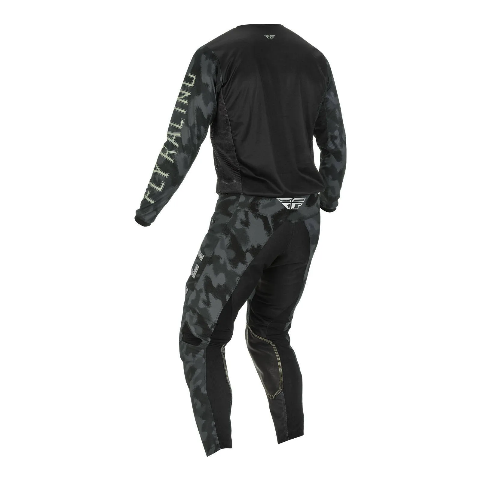 Fly Racing 2022 Kinetic Special Edition Tactic Pant - Black / Grey Camo