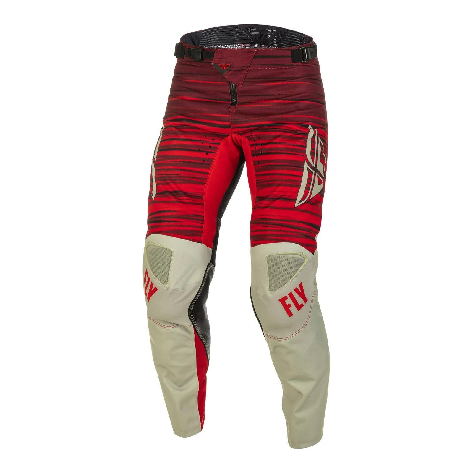 Fly Racing 2022 Kinetic Wave Pant - Light Grey / Red