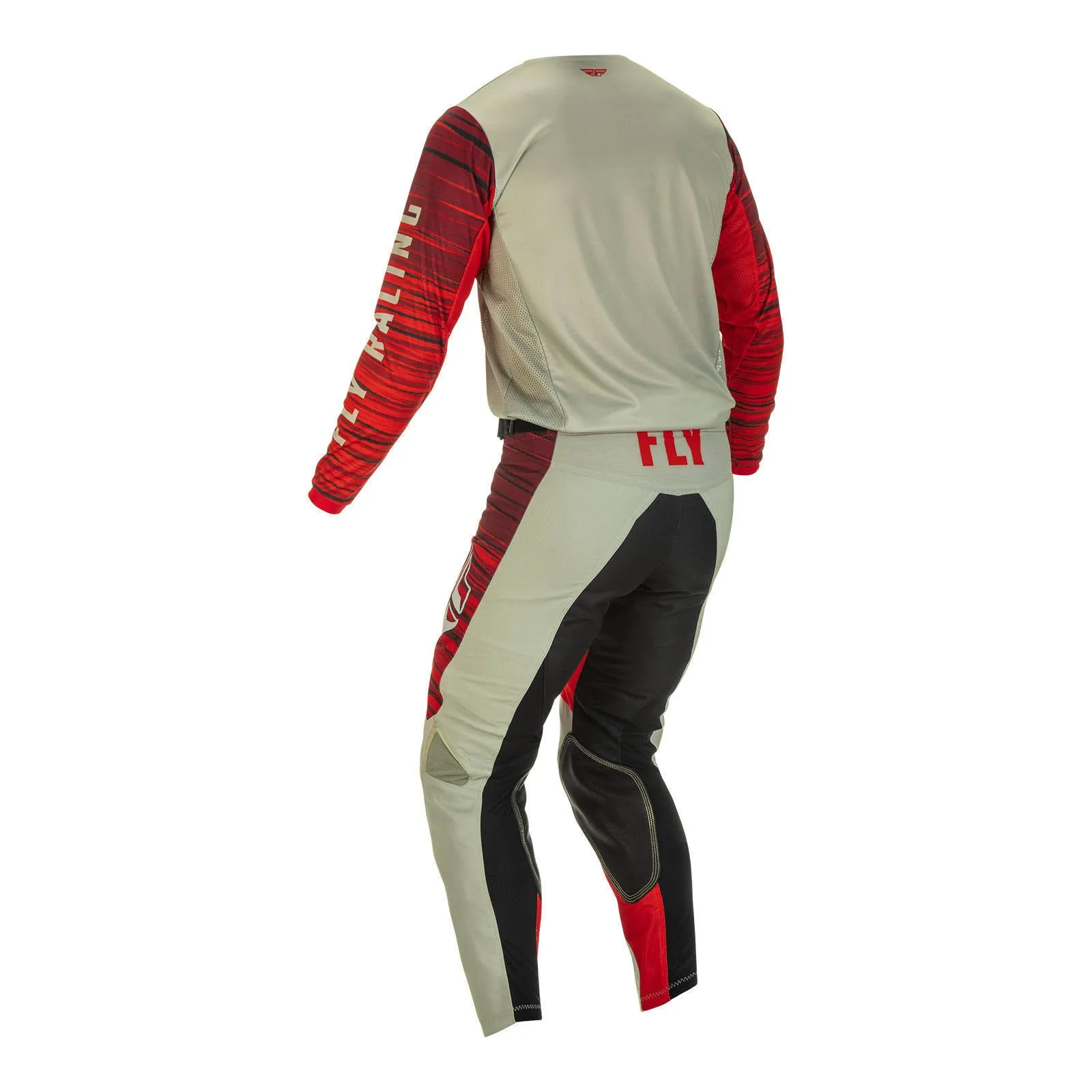 Fly Racing 2022 Kinetic Wave Pant - Light Grey / Red