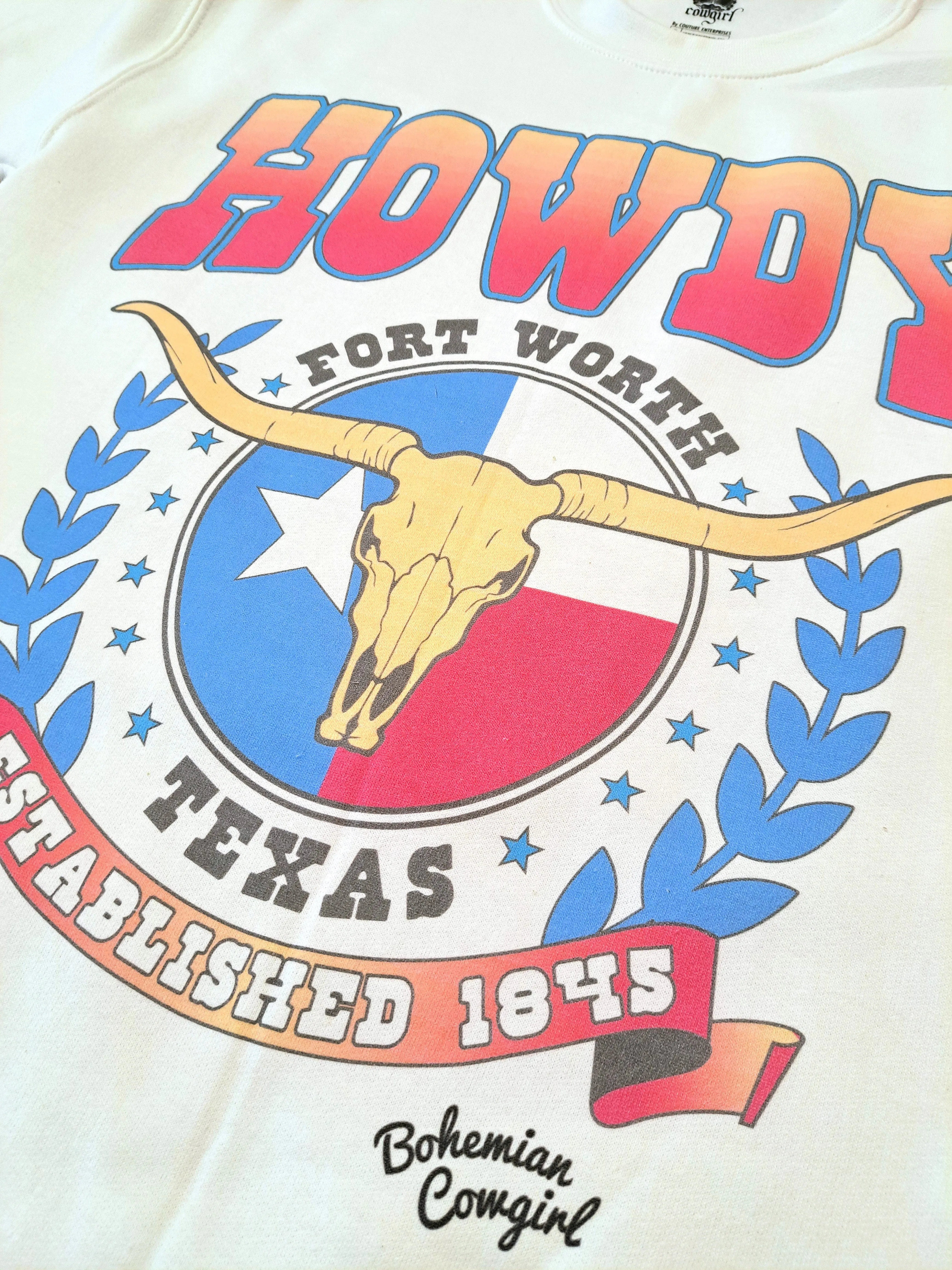 Fort Worth Texas 1845 Sweatshirt - WS