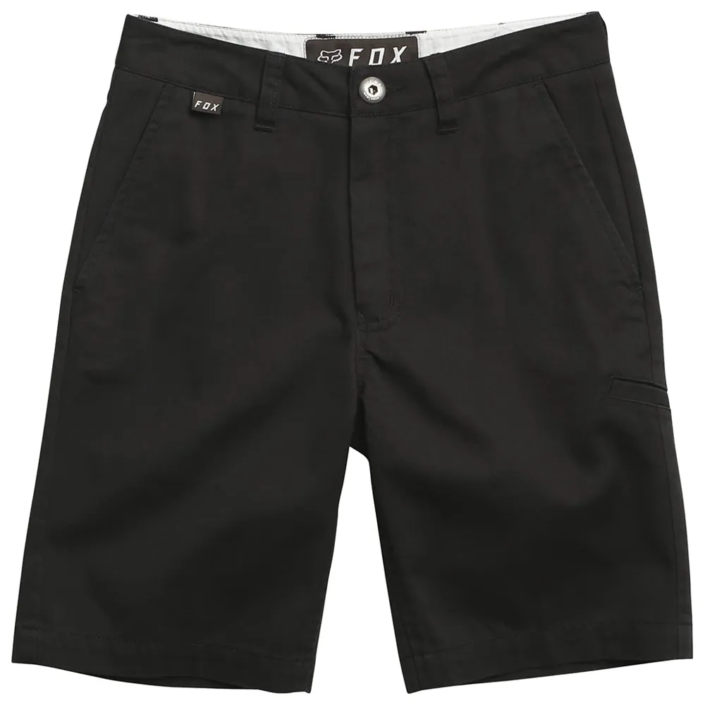 FOX YOUTH ESSEX SHORT [BLACK] 24