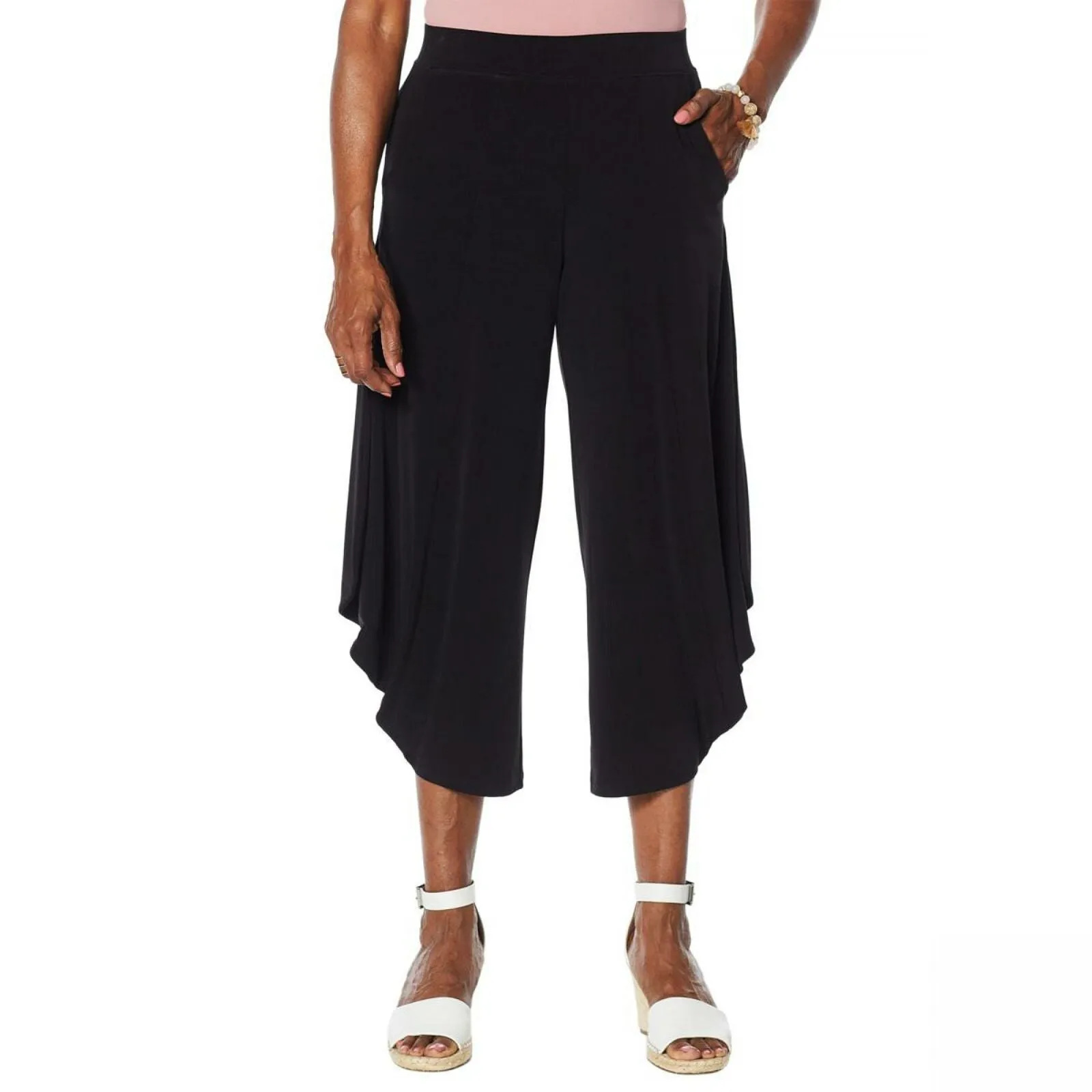 G by Giuliana Women's Jersey Knit Harem Pants