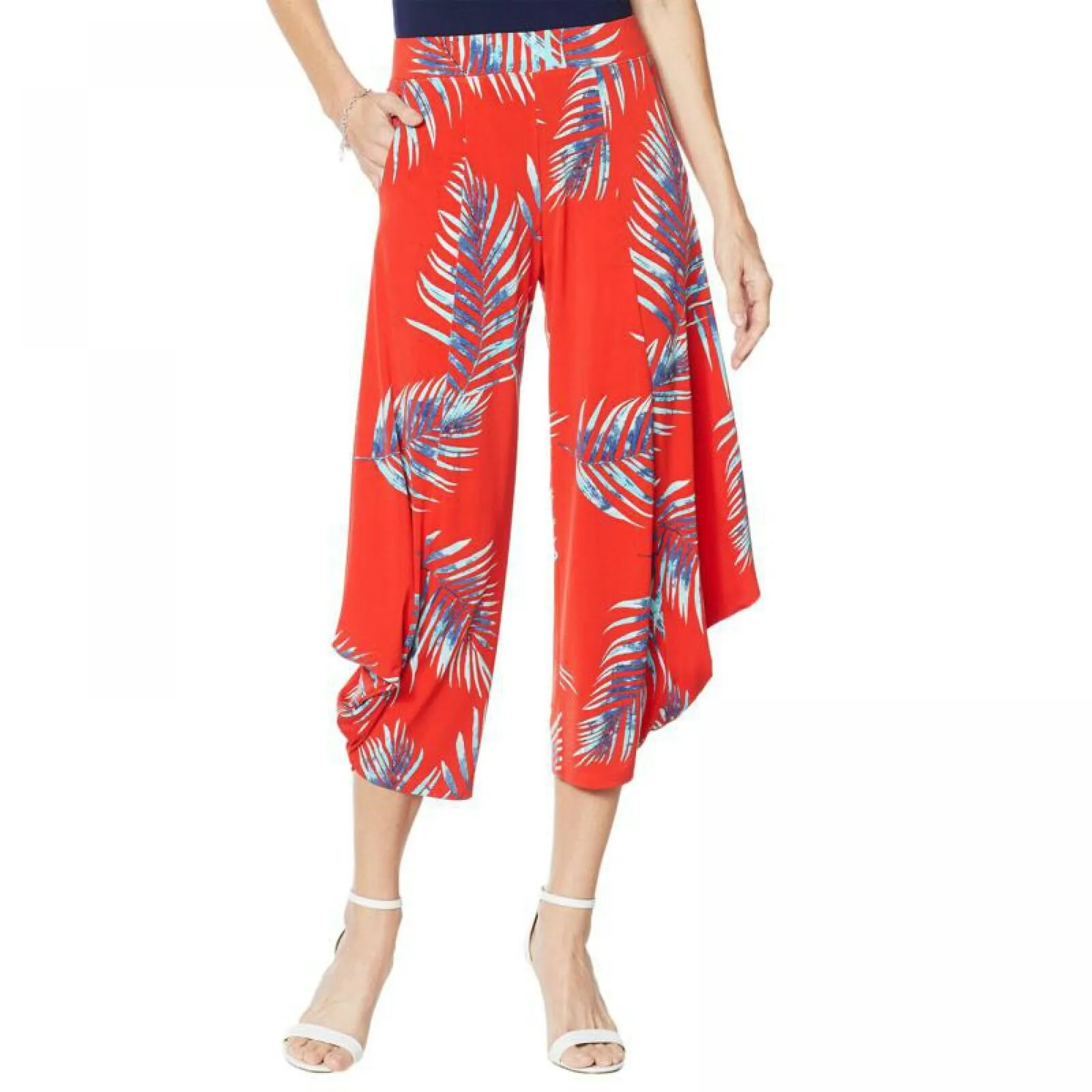 G by Giuliana Women's Jersey Knit Harem Pants