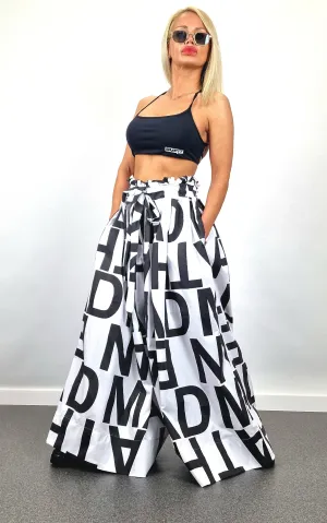 Gaucho Pants, Skirt Pants, Extra Wide Leg Pants, Loose Pants, Maxi Pants, Extravagant Trousers, Avant-garde Pants, High Waist Women Pants